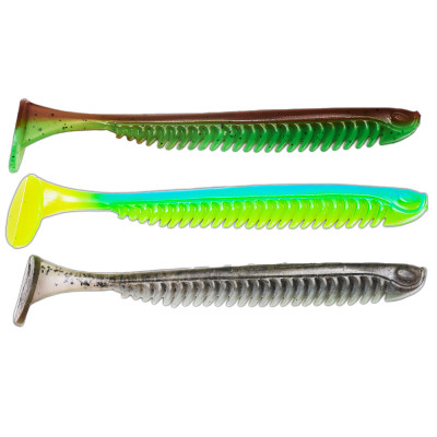 Приманка силиконовая FISH GAMES FANTOM 7.2″, цвет Микс #1